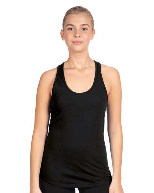 Next Level Women's Ideal Racerback Tank - 1533 Black