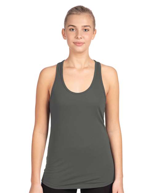 Next Level Women's Ideal Racerback Tank - 1533 Dark Grey