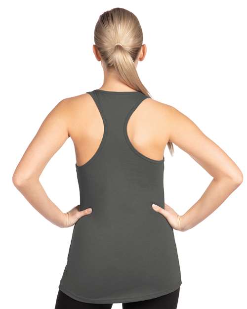Next Level Women's Ideal Racerback Tank - 1533 Dark Grey