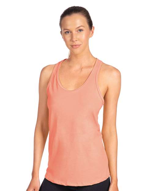 Next Level Women's Ideal Racerback Tank - 1533 Light Orange