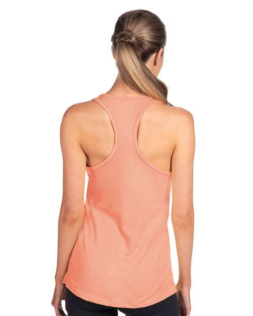 Next Level Women's Ideal Racerback Tank - 1533 Light Orange
