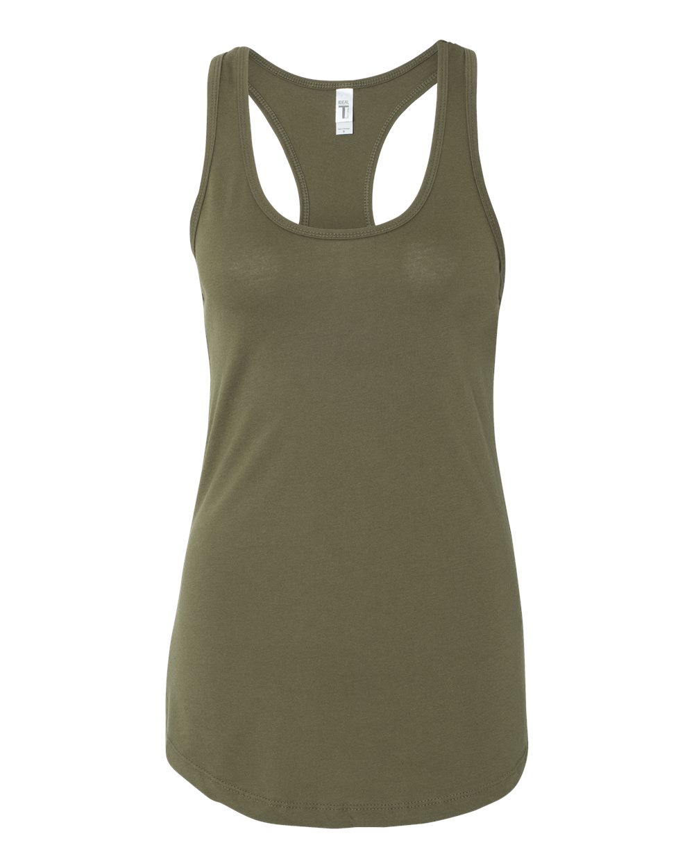 Next Level Women's Ideal Racerback Tank - 1533 Military Green