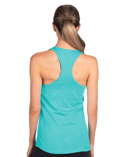 Next Level Women's Ideal Racerback Tank - 1533 Tahiti Blue