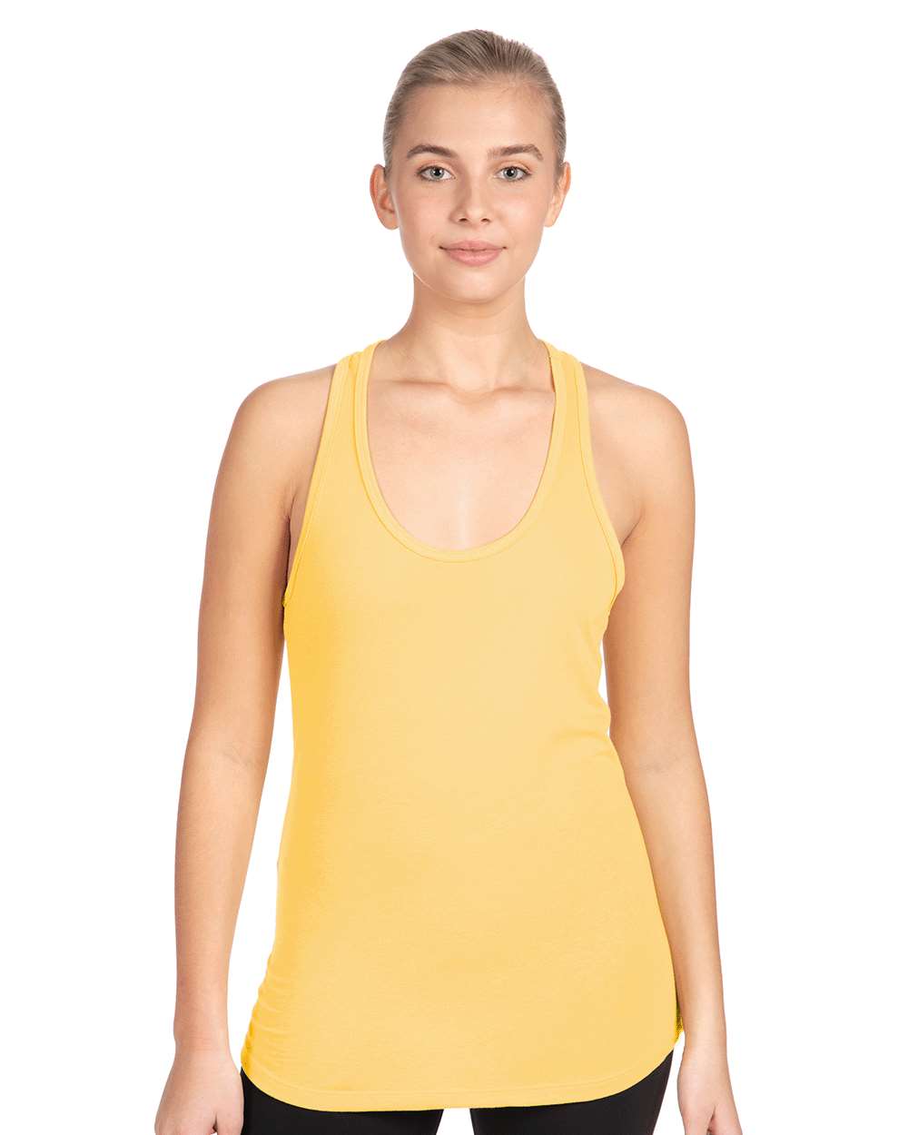 Next Level Women's Ideal Racerback Tank - 1533 Banana Cream