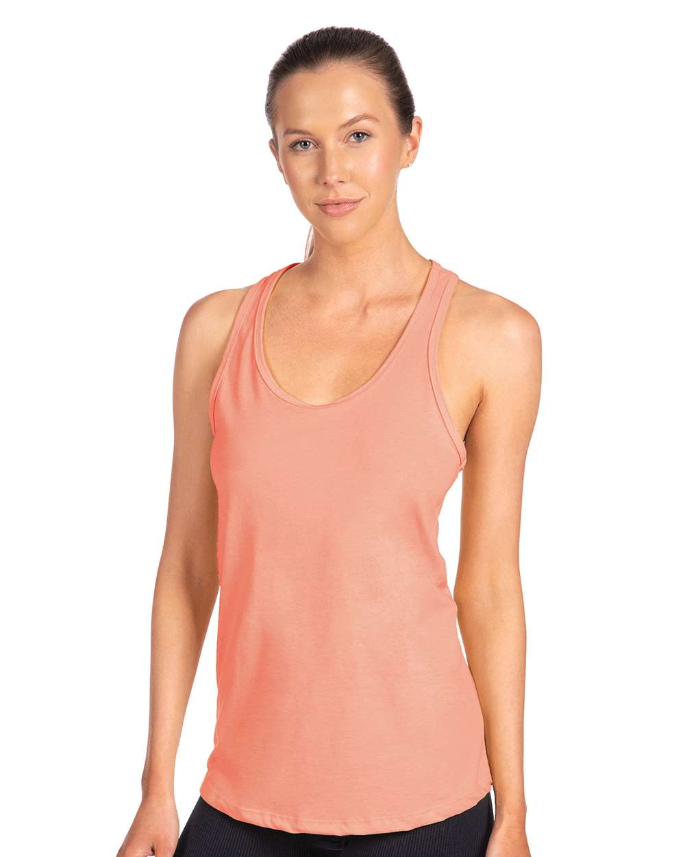 Next Level Women's Ideal Racerback Tank - 1533 Light Orange