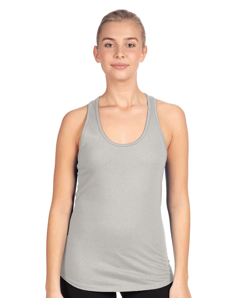 Next Level Women's Ideal Racerback Tank - 1533 Silver