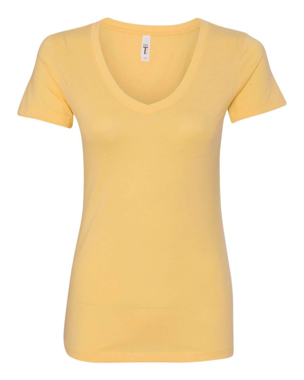 Next Level Women's Ideal V-Neck T-Shirt - 1540 Banana Cream