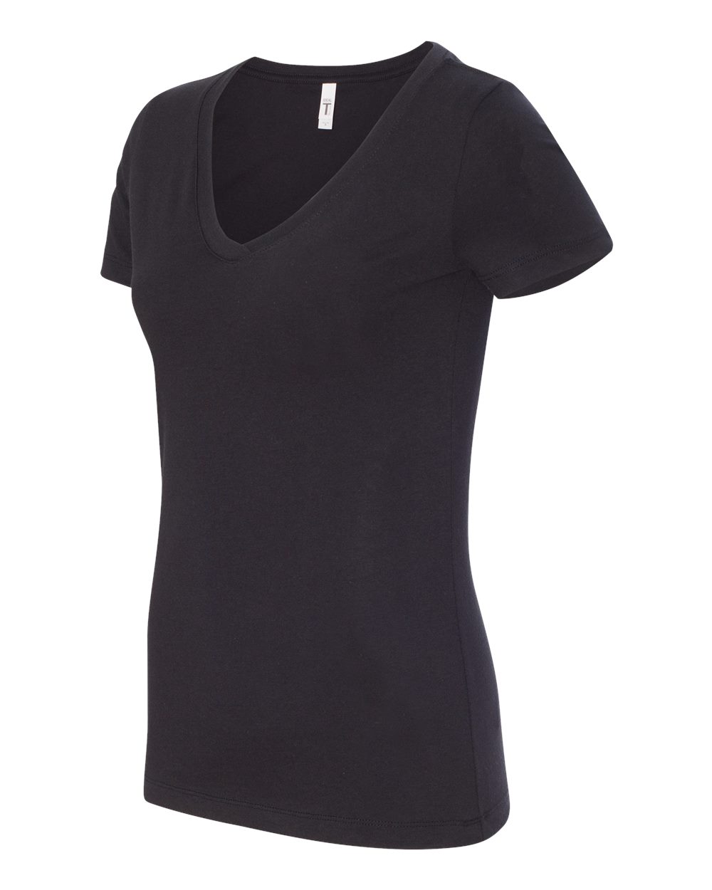 Next Level Women's Ideal V-Neck T-Shirt - 1540 Black