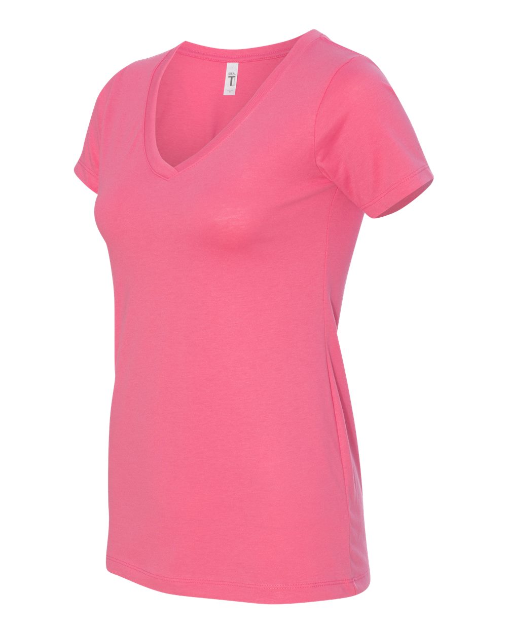 Next Level Women's Ideal V-Neck T-Shirt - 1540 Hot Pink