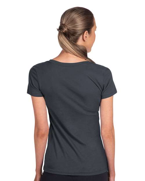Next Level Women's Ideal V-Neck T-Shirt - 1540 Indigo