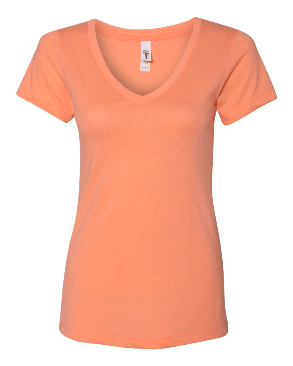 Next Level Women's Ideal V-Neck T-Shirt - 1540 Light Orange
