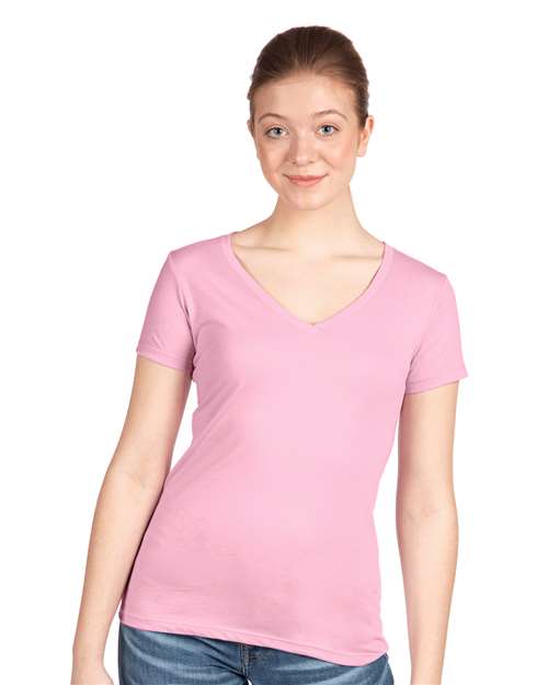 Next Level Women's Ideal V-Neck T-Shirt - 1540 Lilac