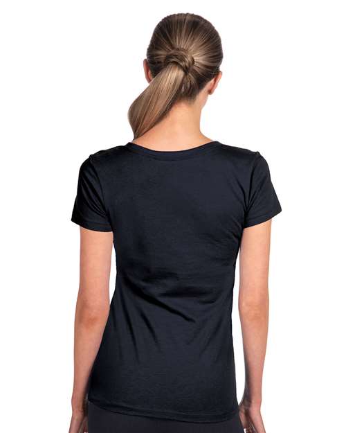 Next Level Women's Ideal V-Neck T-Shirt - 1540 Midnight Navy
