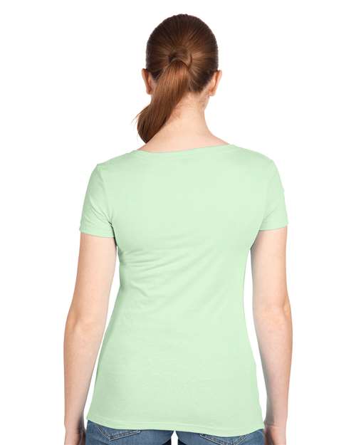 Next Level Women's Ideal V-Neck T-Shirt - 1540 Mint