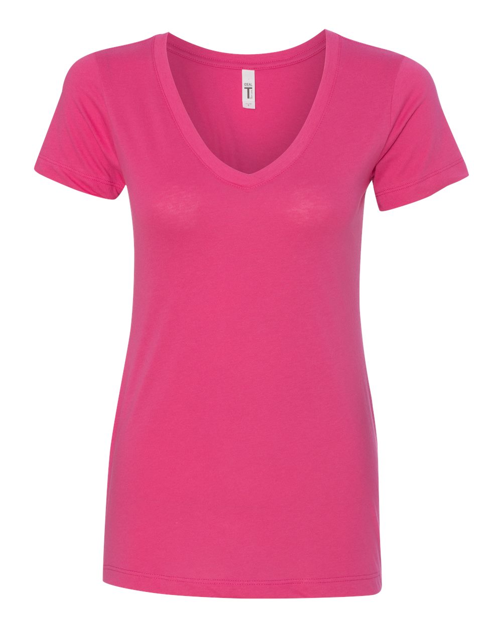 Next Level Women's Ideal V-Neck T-Shirt - 1540 Raspberry