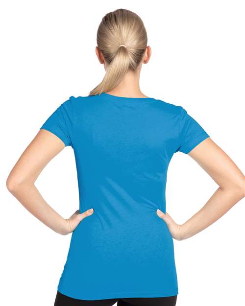 Next Level Women's Ideal V-Neck T-Shirt - 1540 Turquoise