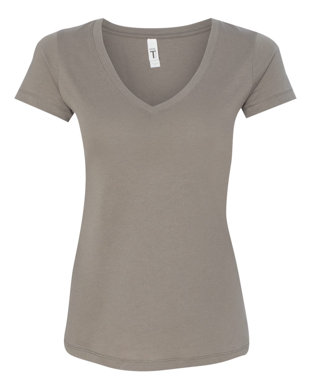 Next Level Women's Ideal V-Neck T-Shirt - 1540 Warm Grey