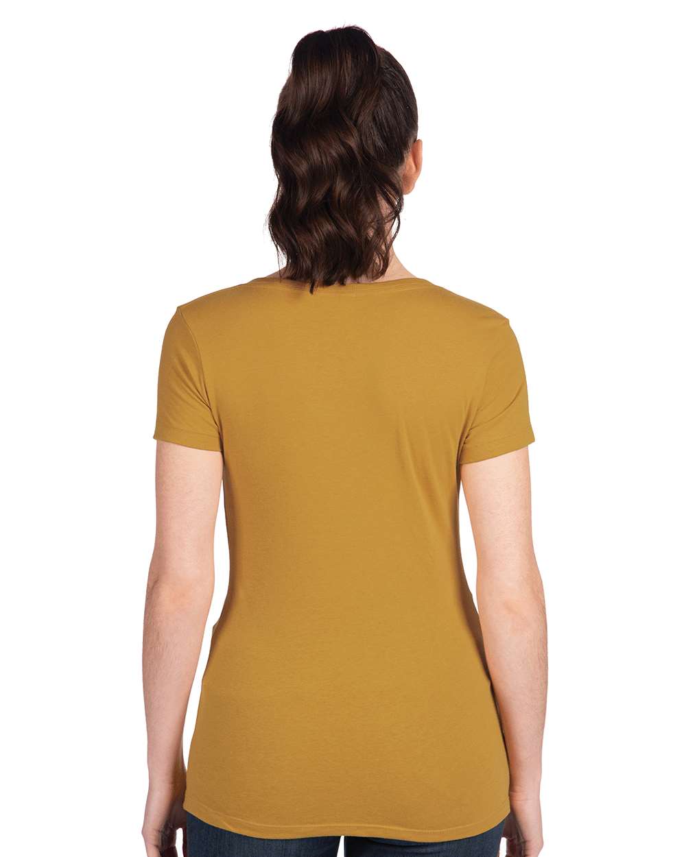 Next Level Women's Ideal V-Neck Tee - 1540 Antique Gold