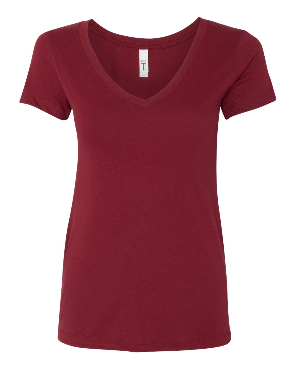Next Level Women's Ideal V-Neck Tee - 1540 Cardinal