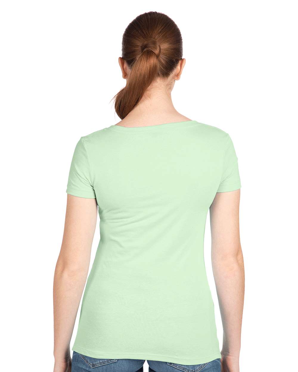 Next Level Women's Ideal V-Neck Tee - 1540 Mint