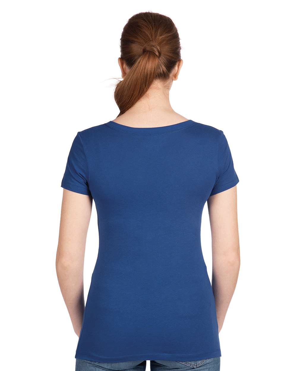 Next Level Women's Ideal V-Neck Tee - 1540 Royal