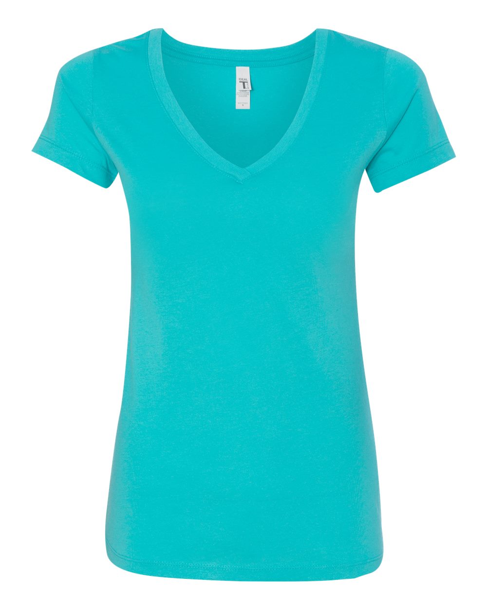 Next Level Women's Ideal V-Neck Tee - 1540 Tahiti Blue