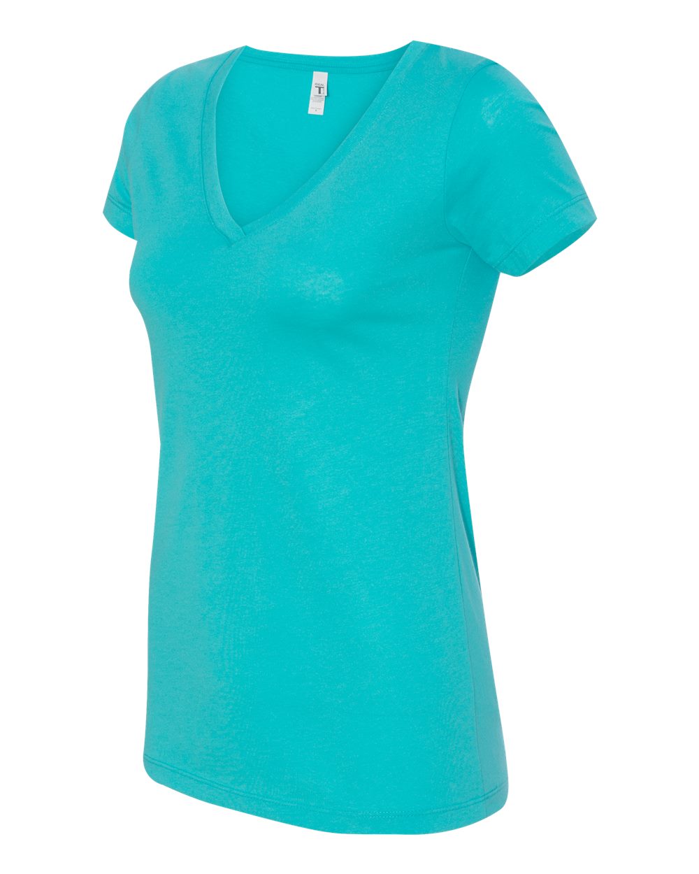 Next Level Women's Ideal V-Neck Tee - 1540 Tahiti Blue