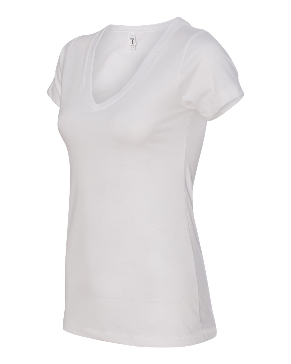 Next Level Women's Ideal V-Neck Tee - 1540 White