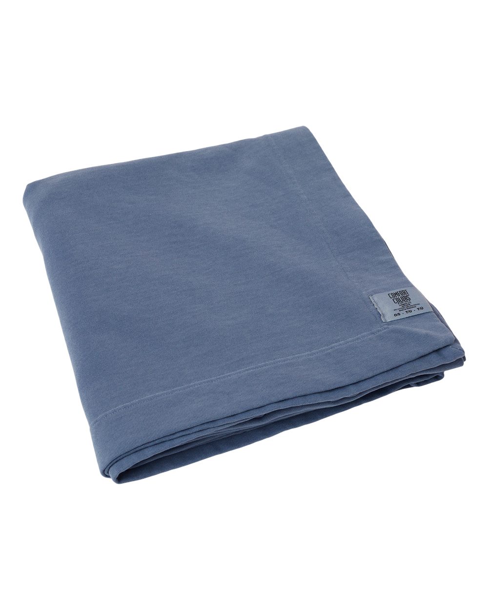 Comfort Colors Garment-Dyed Fleece Dorm Blanket - 15BT Blue Jean