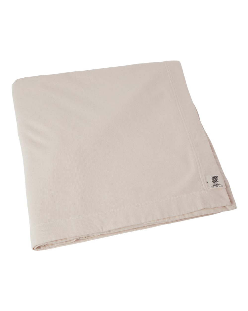 Comfort Colors Garment-Dyed Fleece Dorm Blanket - 15BT Ivory