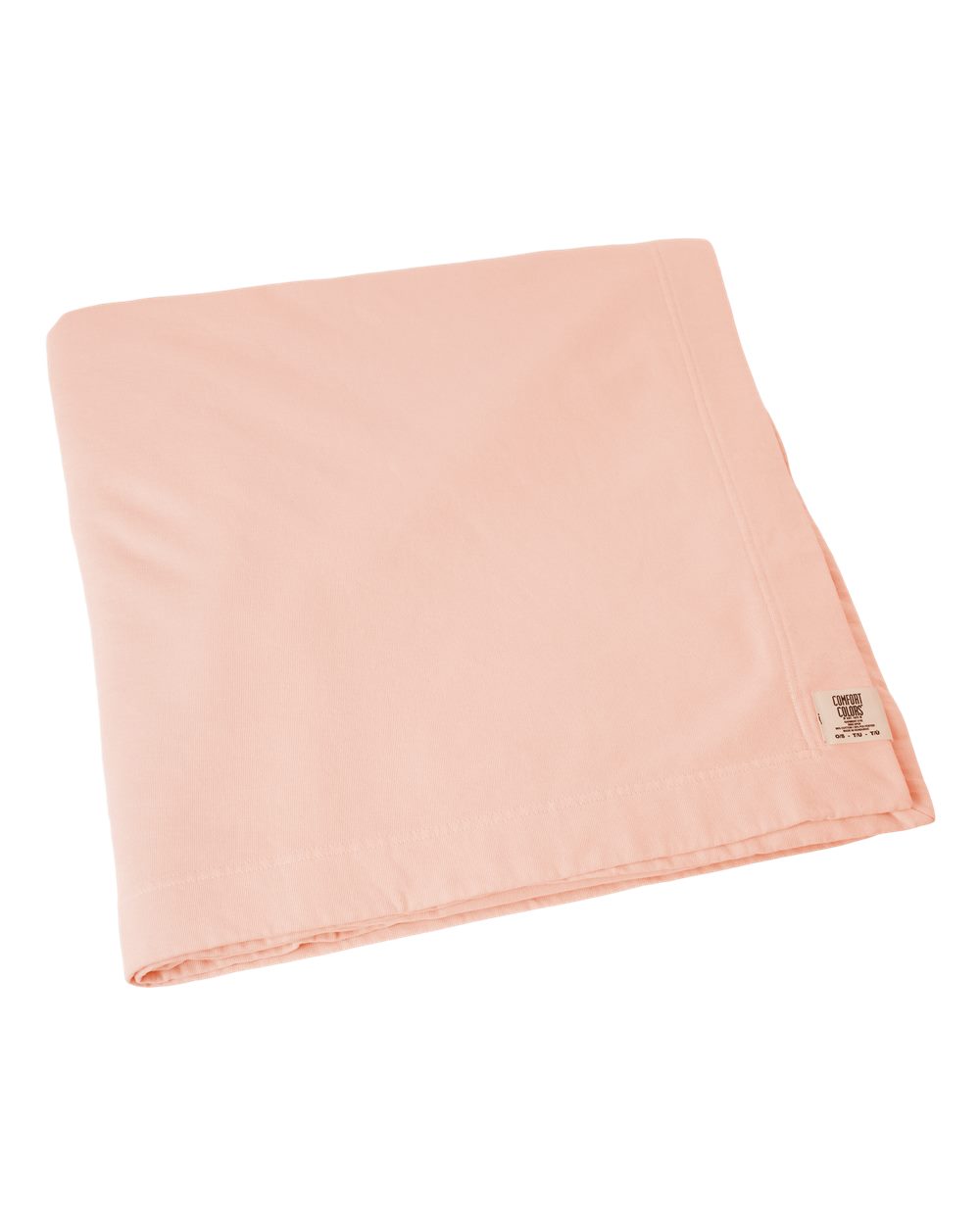 Comfort Colors Garment-Dyed Fleece Dorm Blanket - 15BT Peachy