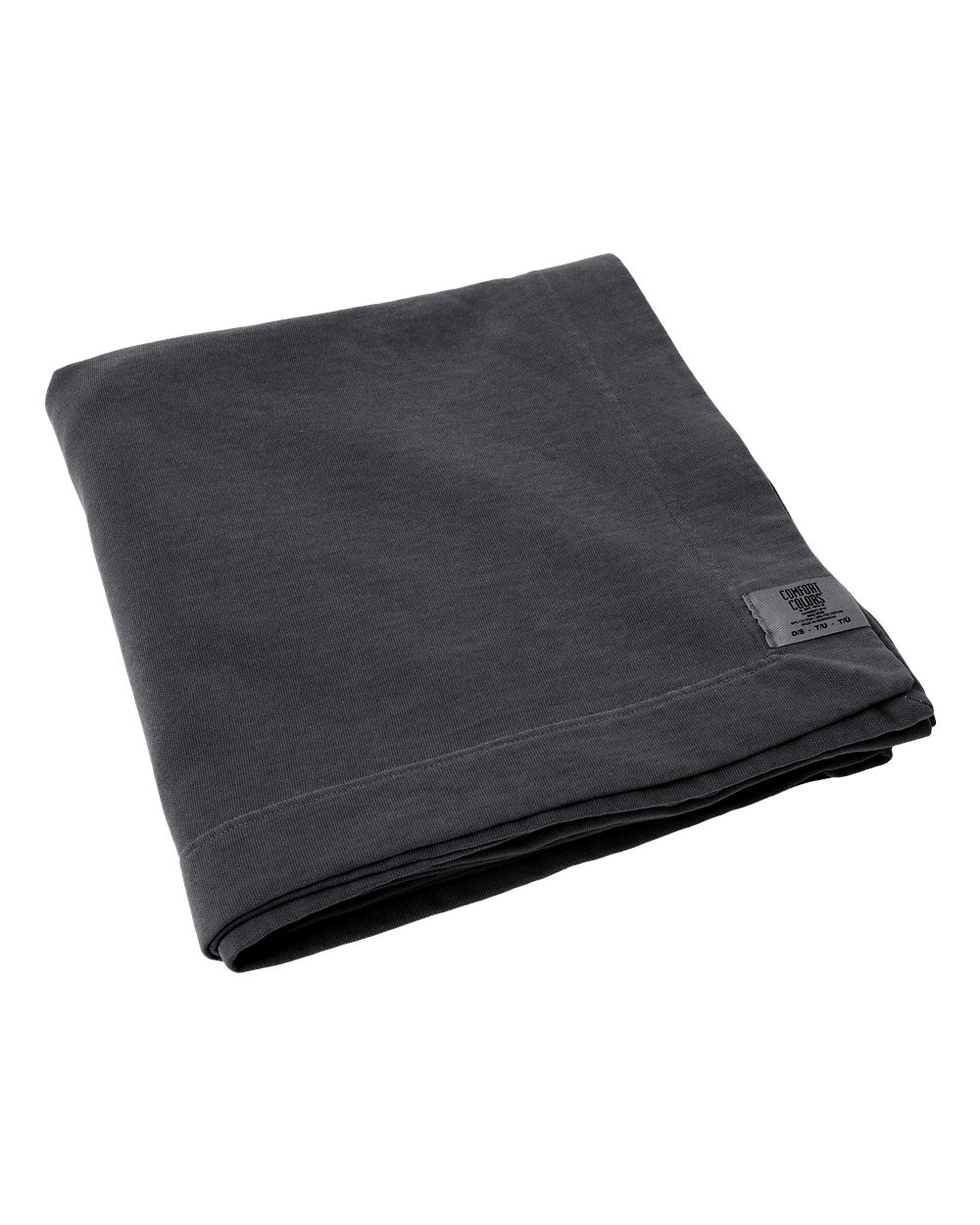 Comfort Colors Garment-Dyed Fleece Dorm Blanket - 15BT Pepper