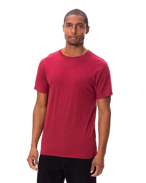 Threadfast Apparel Unisex Ultimate T-Shirt - 180A - 180AT Burgundy