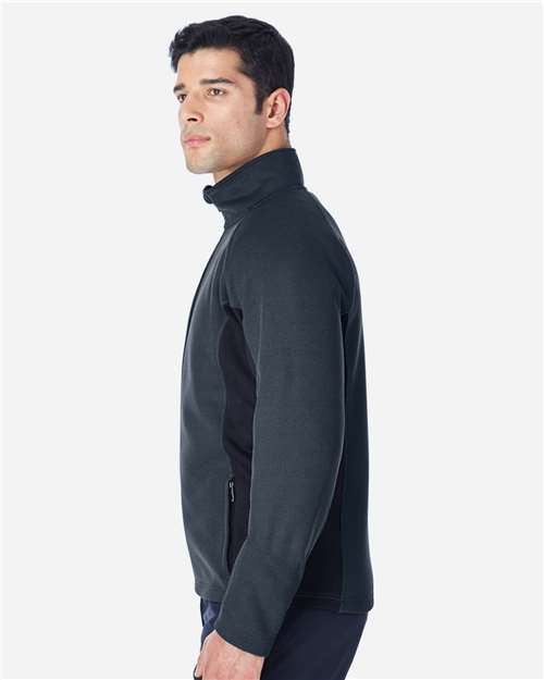 Spyder Men's Constant Full-Zip Sweater Fleece Jacket - 187330 Frontier- Black