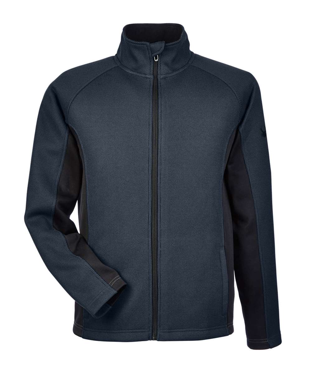 Spyder Men's Constant Full-Zip Sweater Fleece Jacket - 187330 Frontier- Black
