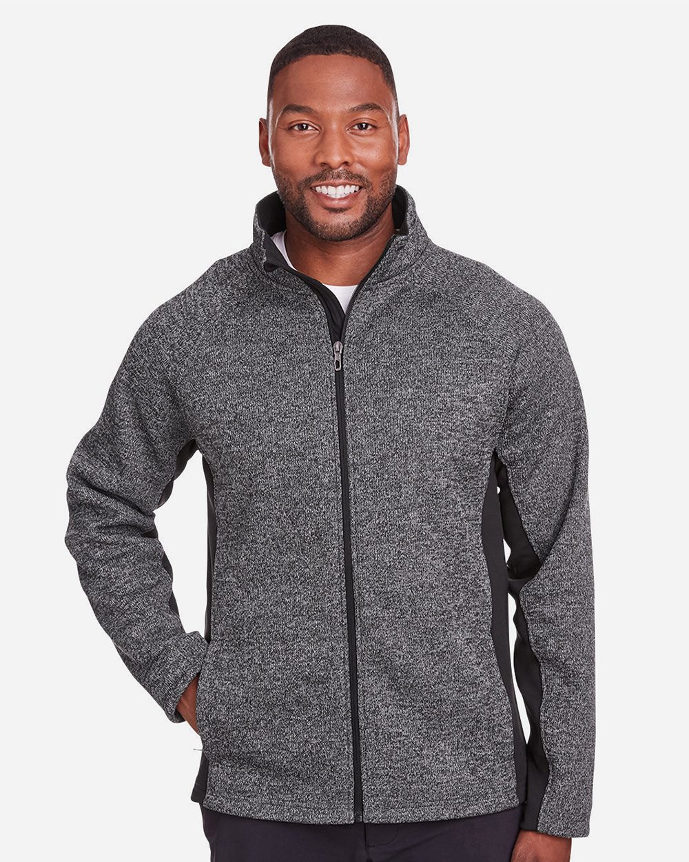 Adidas Men's Constant Full-Zip Sweater Fleece Jacket - 187330