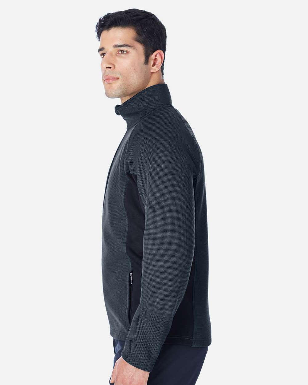 Spyder Men's Constant Full-Zip Sweater Fleece Jacket - 187330 Frontier- Black