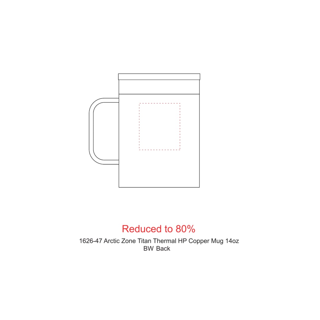 Arctic Zone Arctic Zone® Titan Thermal HP® Mug 14oz w/ FSC GB - 1626-47 Black