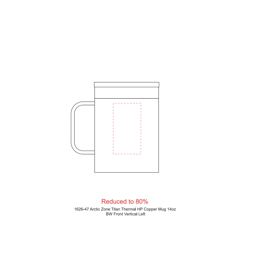 Arctic Zone Arctic Zone® Titan Thermal HP® Mug 14oz w/ FSC GB - 1626-47 Black