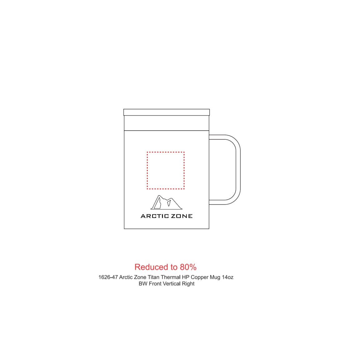 Arctic Zone Arctic Zone® Titan Thermal HP® Mug 14oz w/ FSC GB - 1626-47 Black