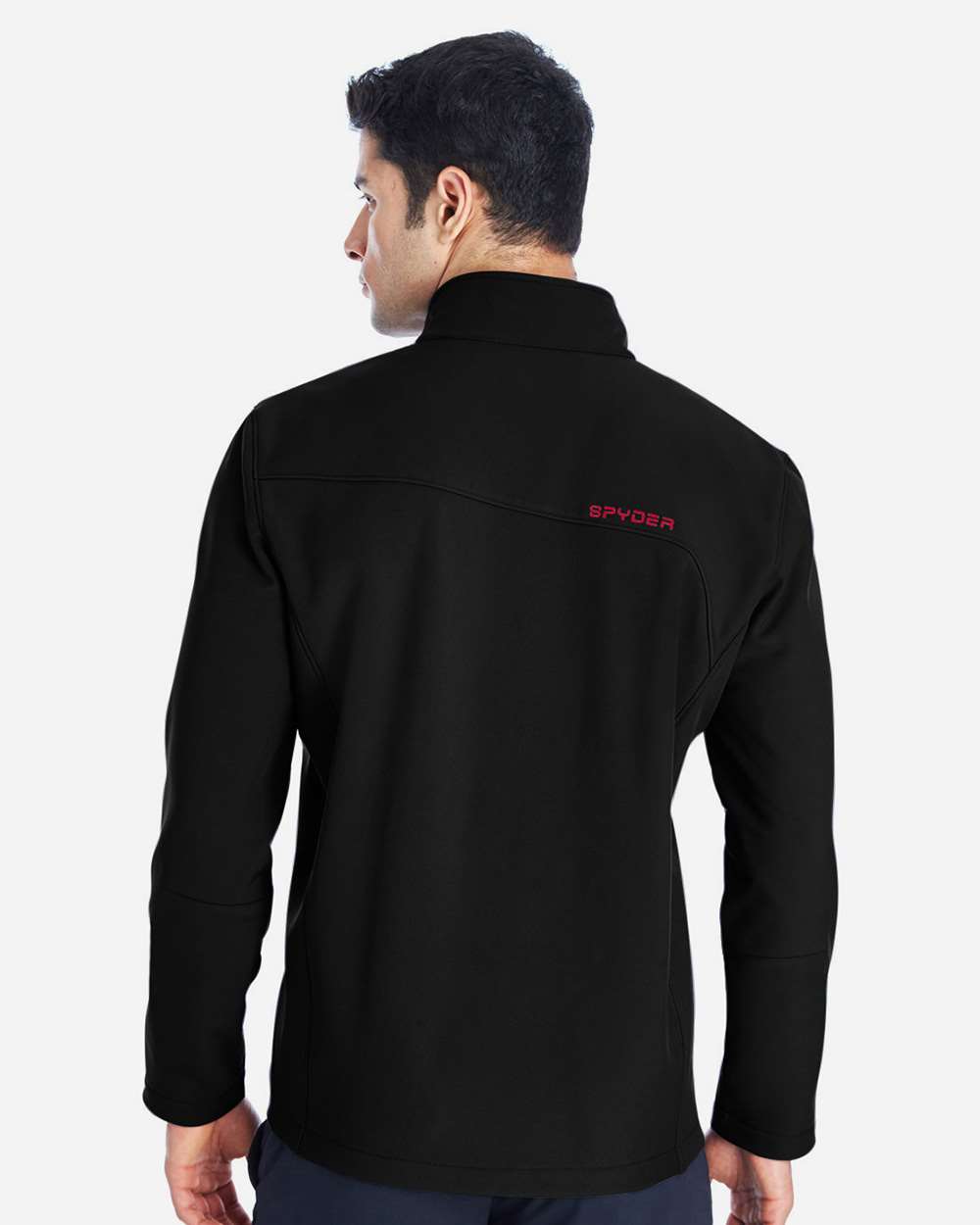 Spyder Men's Transport Soft Shell Jacket - 187334 Black- Red