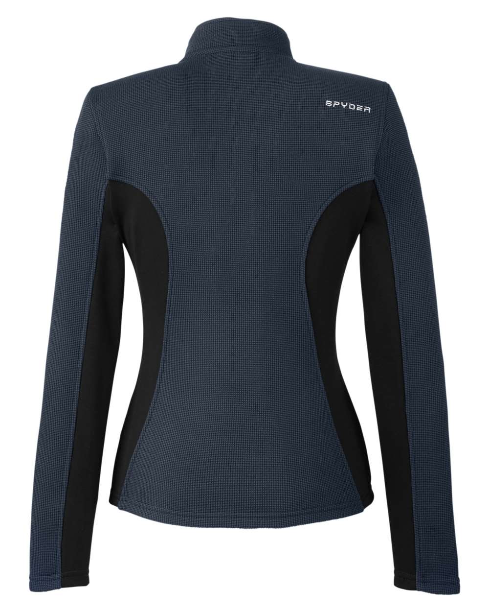 Spyder Women's Constant Full-Zip Sweater Fleece Jacket - 187335 Frontier- Black- White