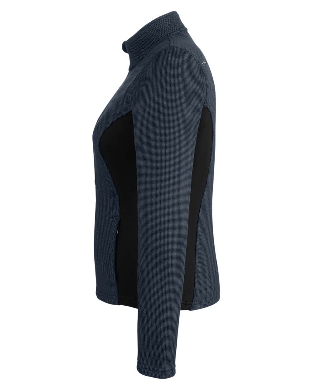 Spyder Women's Constant Full-Zip Sweater Fleece Jacket - 187335 Frontier- Black- White