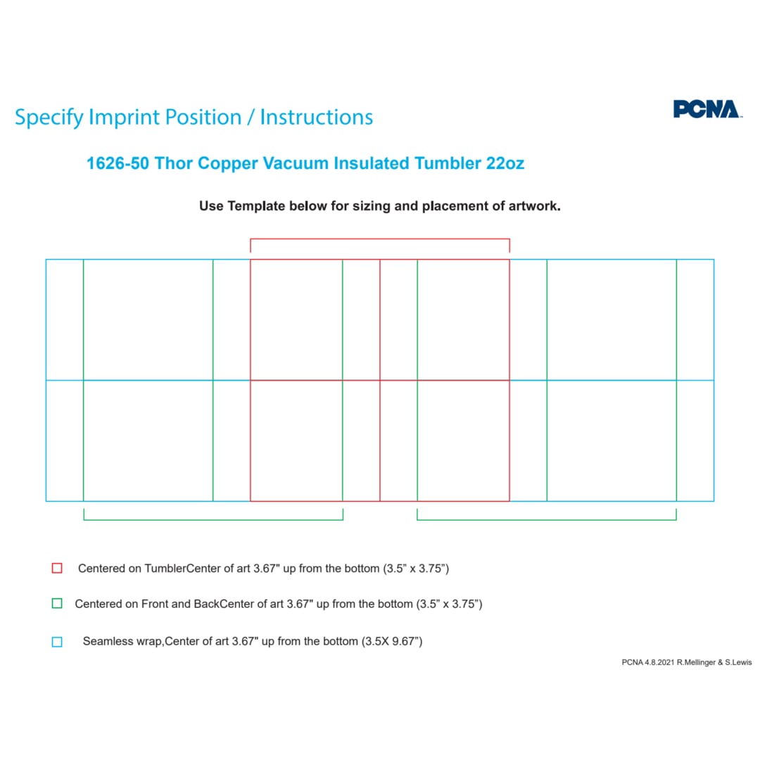 Thor Copper Vacuum Insulated Tumbler 22oz - 1626-50 Black
