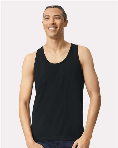 American Apparel Unisex Fine Jersey Tank - 2408 - 2408W Black