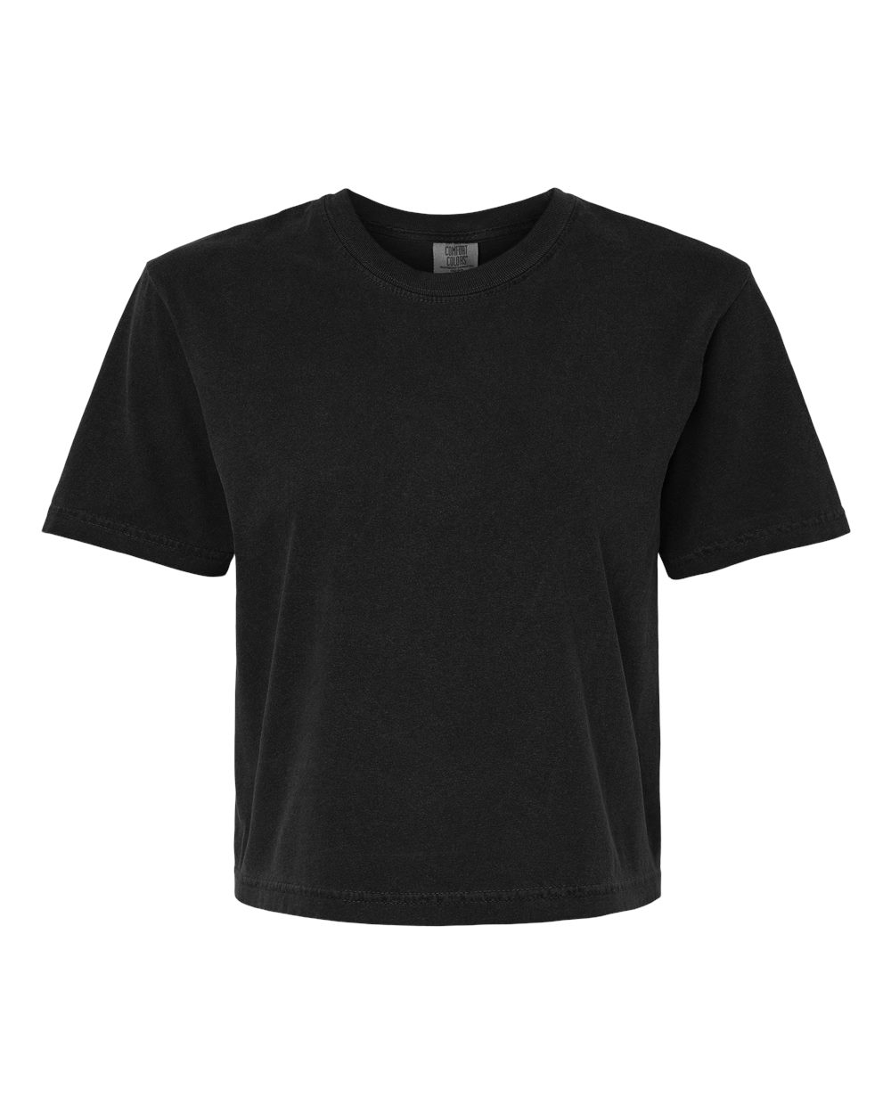 Comfort Colors Women's Garment-Dyed Heavyweight Boxy T-Shirt - 3023CL Black