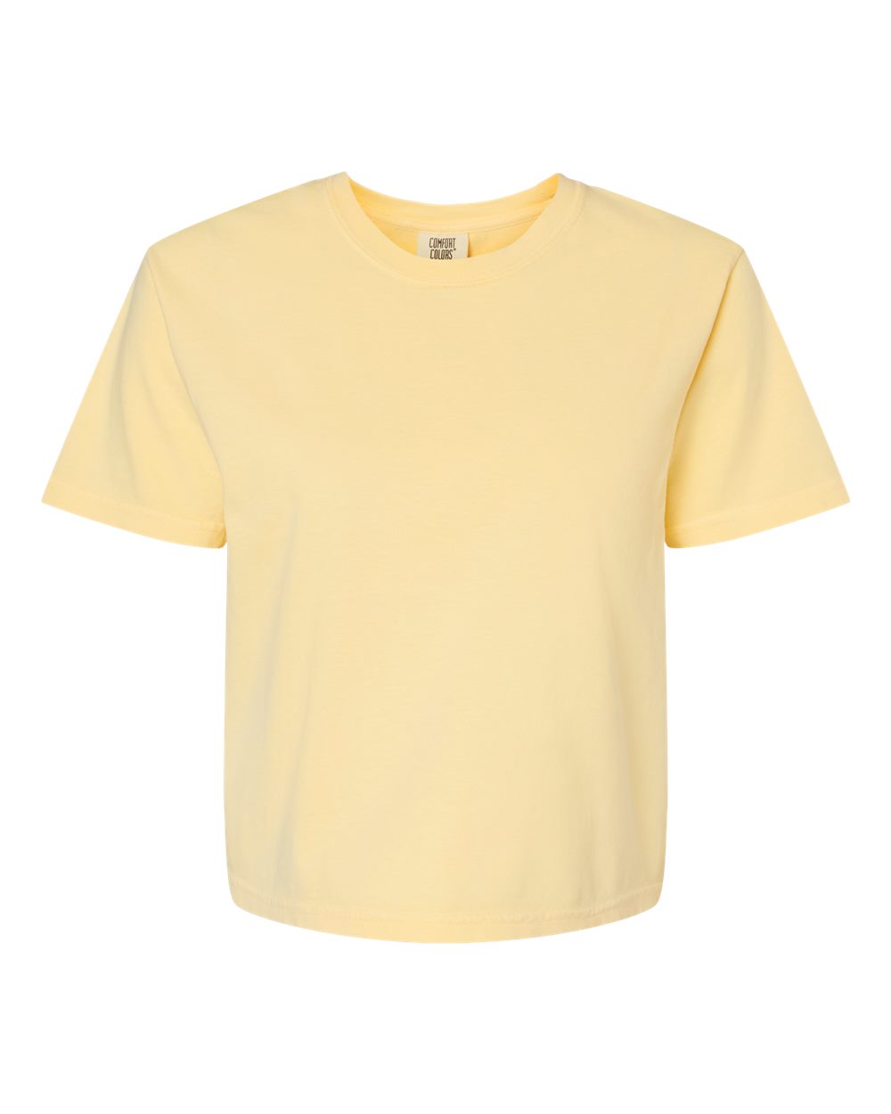 Comfort Colors Women's Garment-Dyed Heavyweight Boxy T-Shirt - 3023CL Butter