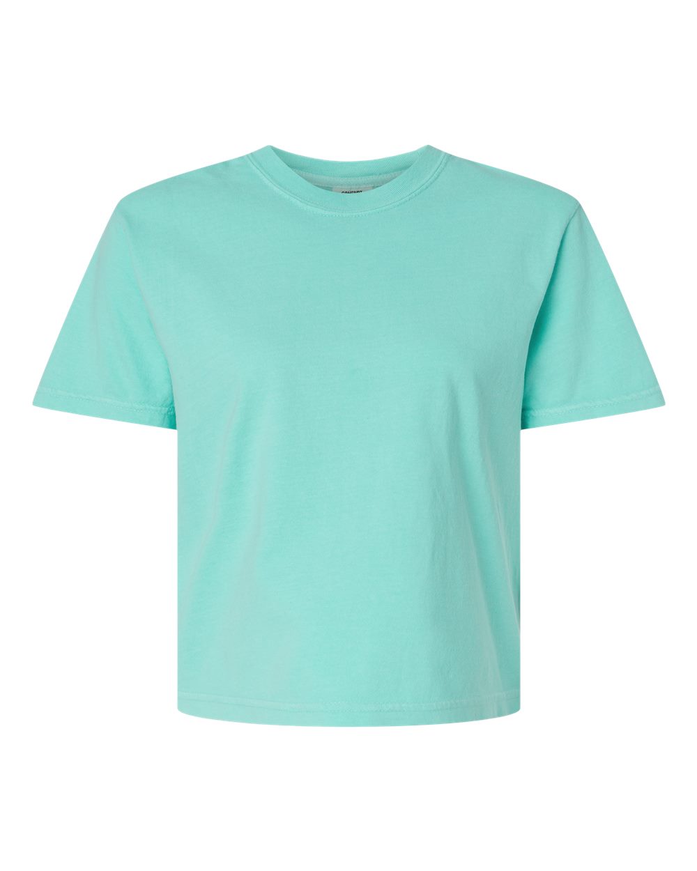 Comfort Colors Women's Garment-Dyed Heavyweight Boxy T-Shirt - 3023CL Chalky Mint