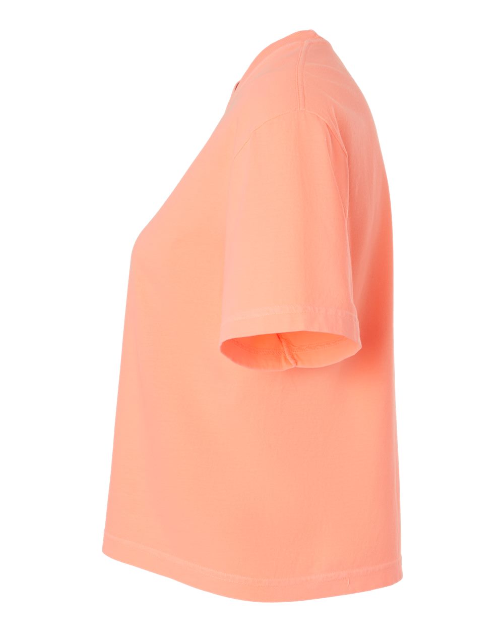 Comfort Colors Women's Garment-Dyed Heavyweight Boxy T-Shirt - 3023CL Neon Cantaloupe