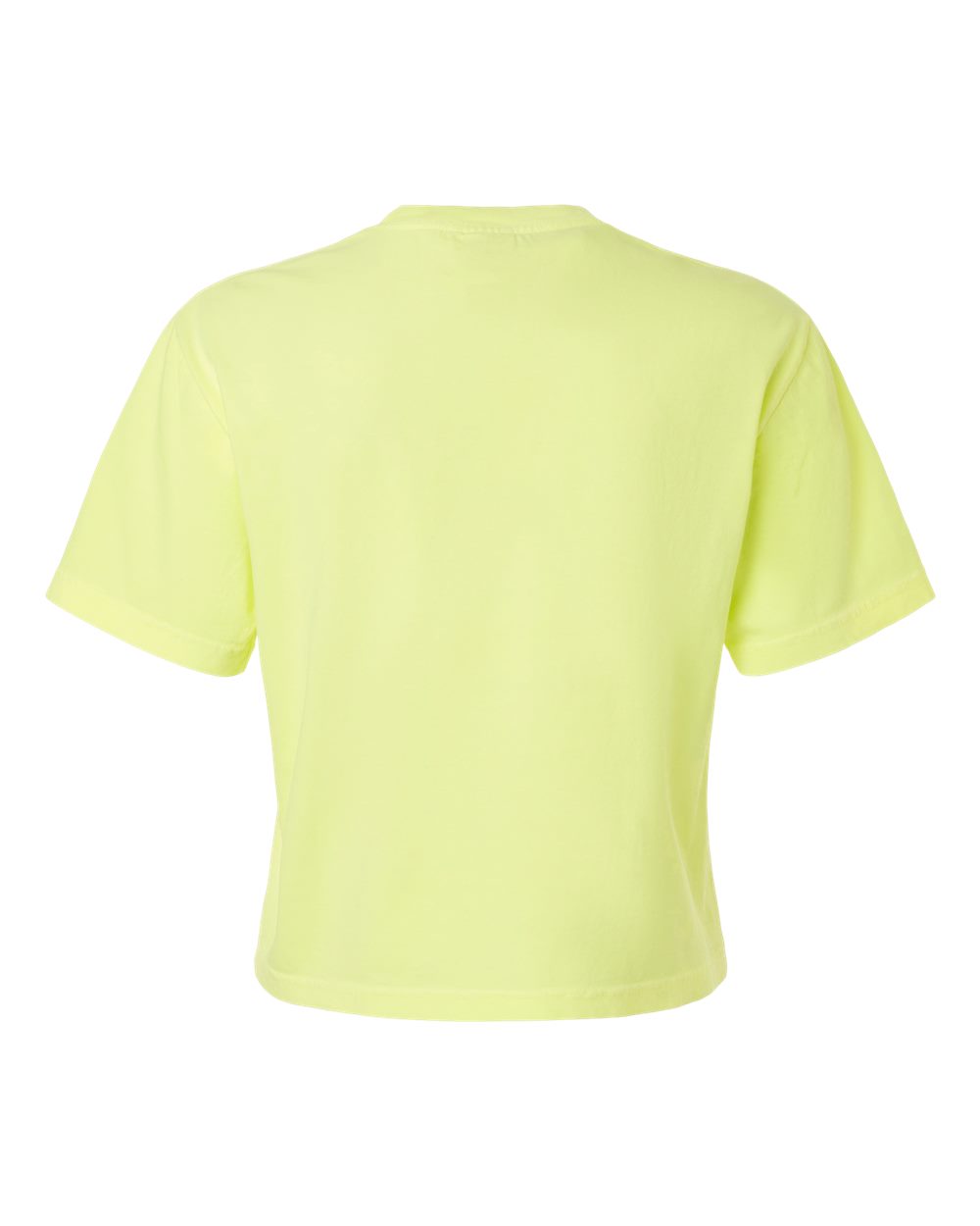 Comfort Colors Women's Garment-Dyed Heavyweight Boxy T-Shirt - 3023CL Neon Lemon